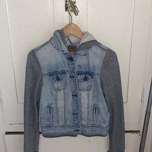 American Eagle Denim/Sweat Jacket